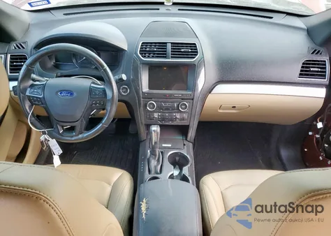 2017 Ford Explorer Xlt z USA, uszkodzony, nr VIN 1FM5K7DH4HGA10702